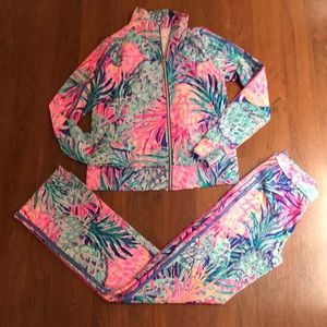 Multi Gypset Paradise Luxletic track suit!! NWT